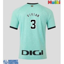 Athletic Bilbao Dani Vivian #3 Rezervni Dres 2025-26 Kratak Rukav